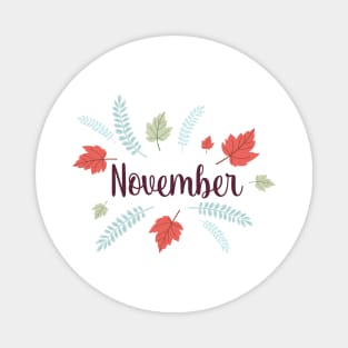 November Magnet